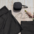 Mukena de Voyage Uni Noir