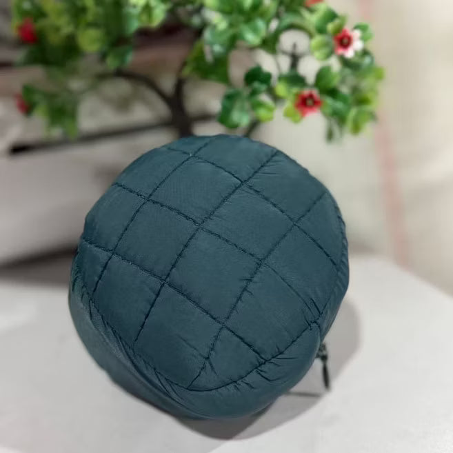 Mukena de Voyage Uni Vert Émeraude