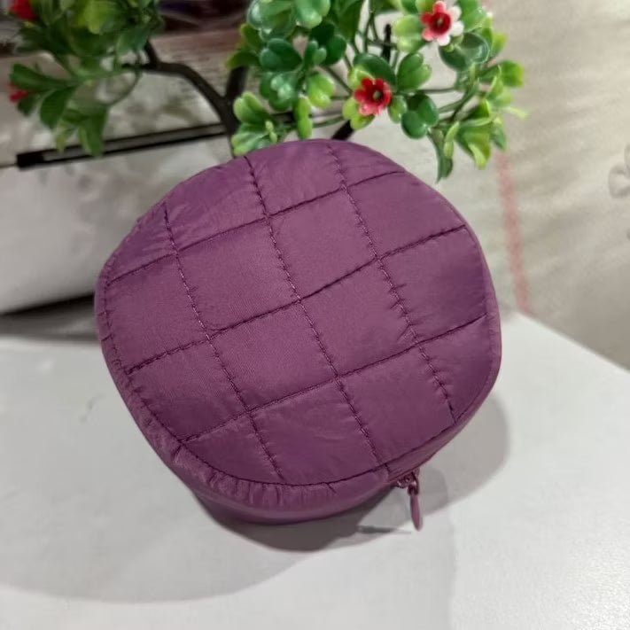 Mukena de Voyage Uni Mauve